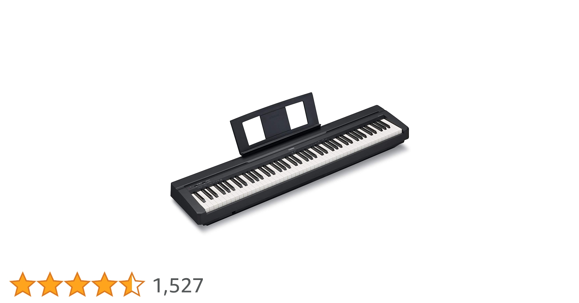 あわゆき　Yamaha 88鍵 デジタルピアノ ブラック　P45b 61+3HkIcX3L.jpg_BO30,255,255,